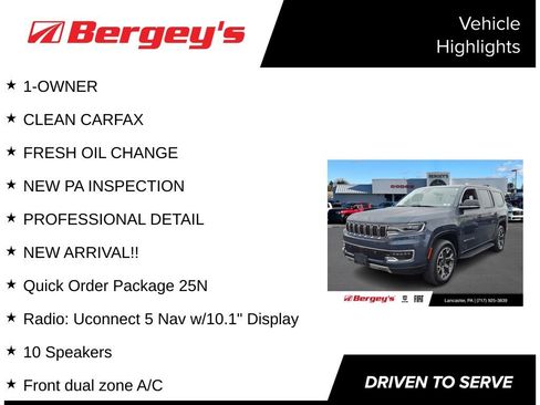 Used 2024 Jeep Wagoneer Series III AWD/4WD image 8