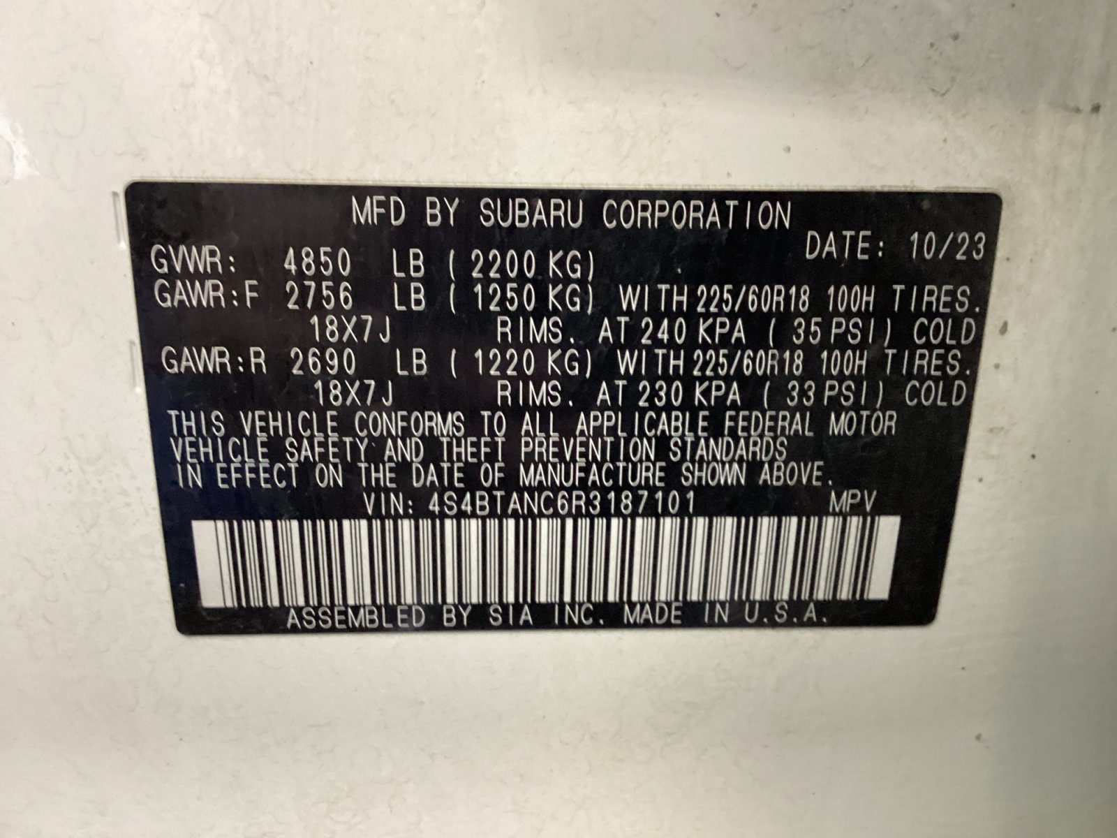 Certified 2024 Subaru Outback Limited AWD/4WD image 16