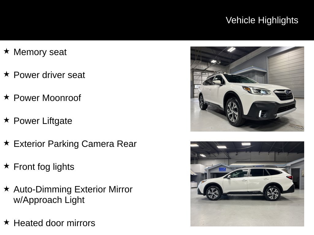 Certified 2022 Subaru Outback Limited AWD/4WD image 14