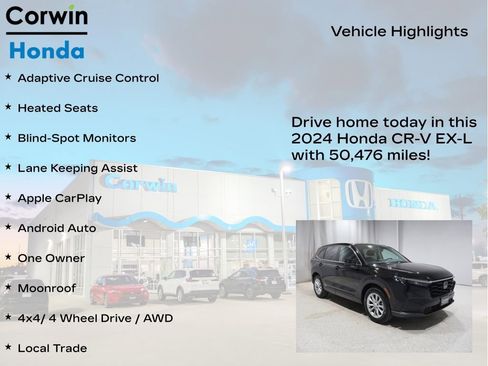 Used 2024 Honda CR-V EX-L image 6
