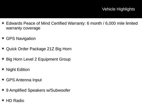 Used 2025 RAM 1500 Big Horn AWD/4WD image 5