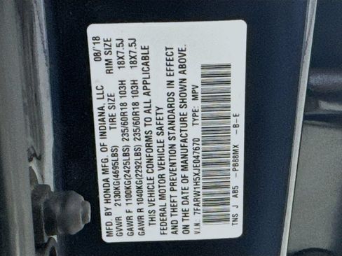 Used 2018 Honda CR-V EX image 39