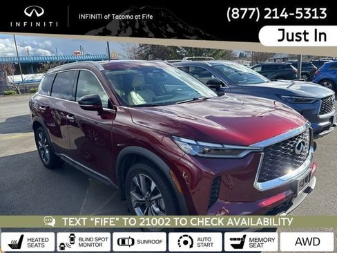 Used 2022 INFINITI QX60 Luxe w/ Performance Audio Package image 1