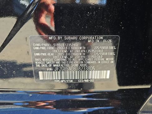 New 2026 Subaru Crosstrek 2.5i Limited AWD/4WD image 28
