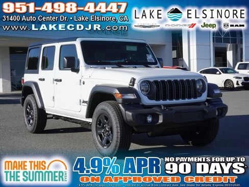 New 2026 Jeep Wrangler Unlimited Sport AWD/4WD image 1
