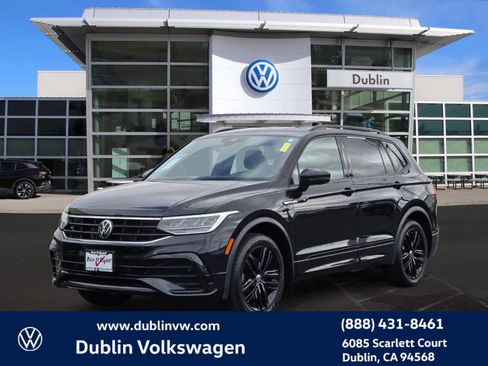 Used 2022 Volkswagen Tiguan SE R-Line FWD image 8