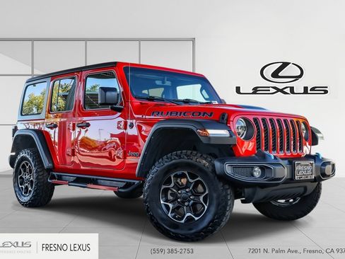 Used 2021 Jeep Wrangler Unlimited Rubicon 4xe w/ Safety Group AWD/4WD image 1