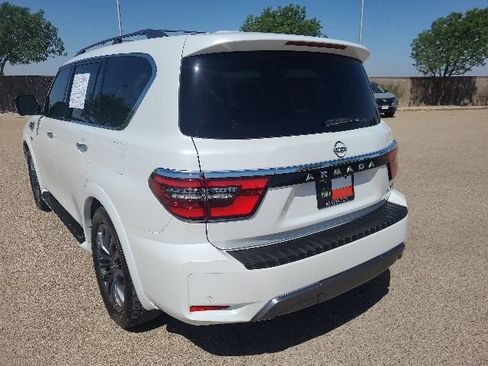 Certified 2021 Nissan Armada Platinum w/ Captain's Chairs Package AWD/4WD image 8
