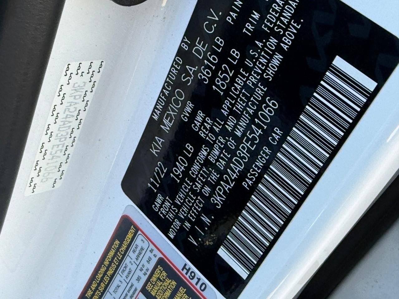 Used 2023 Kia Rio S w/ Technology Package FWD image 23