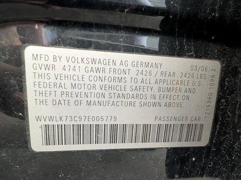Used 2007 Volkswagen Passat 2.0T FWD image 41