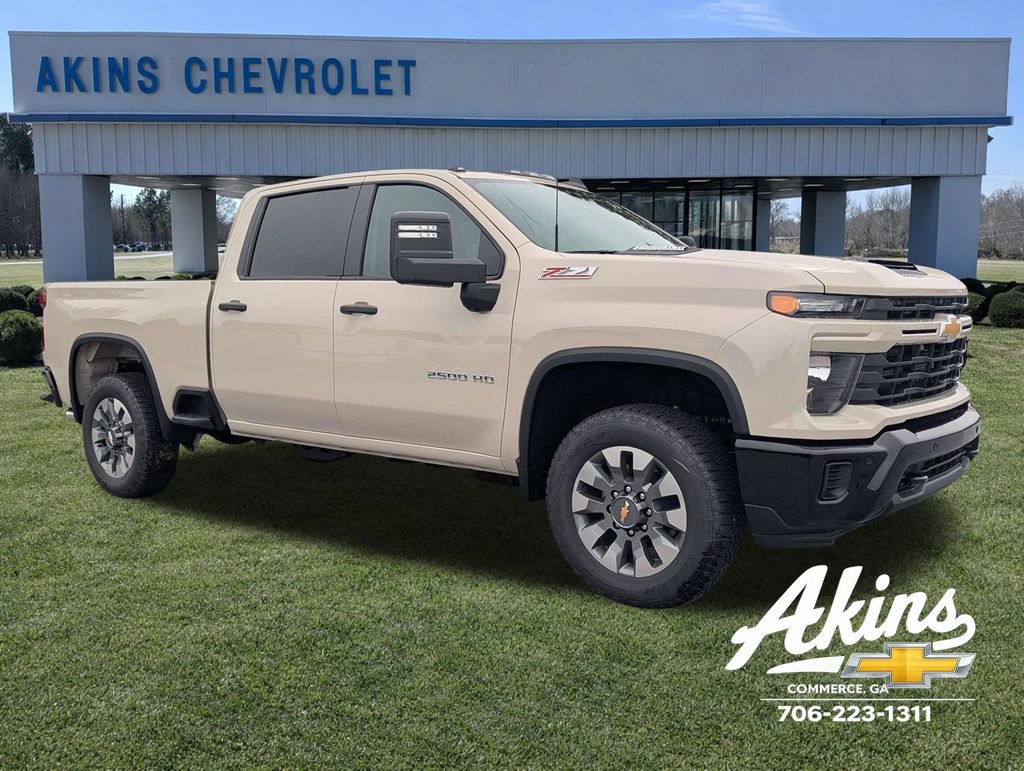 New 2026 Chevrolet Silverado 2500 Custom w/ Custom Value Package AWD/4WD image 1