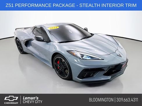 Used 2024 Chevrolet Corvette Stingray Premium Conv w/ Z51 Performance Package RWD image 1