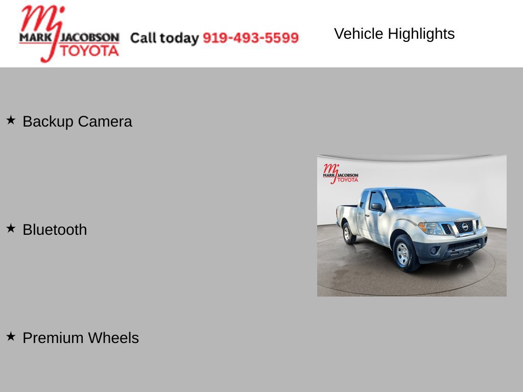Used 2016 Nissan Frontier S w/ S Preferred Package RWD image 5