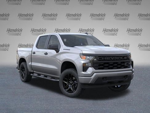 New 2026 Chevrolet Silverado 1500 Custom w/ Turbomax Blackout Package AWD/4WD image 2