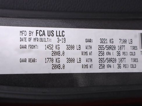 Used 2019 Dodge Durango R/T w/ Technology Group AWD/4WD image 54