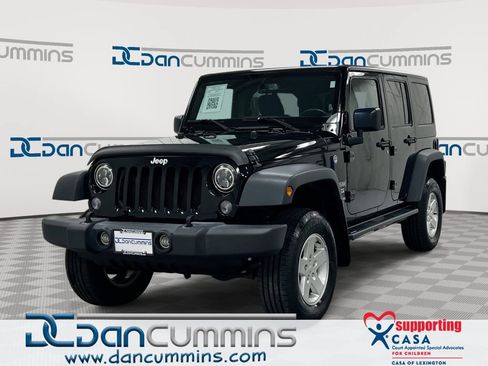 Used 2017 Jeep Wrangler Unlimited Sport w/ Quick Order Package 23S AWD/4WD image 1