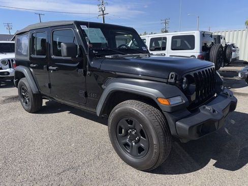 Used 2023 Jeep Wrangler Sport image 3