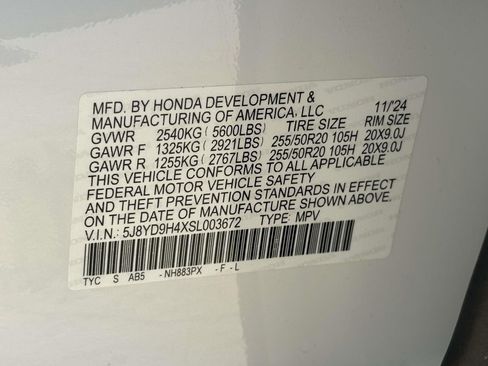 Certified 2025 Acura MDX w/ Technology Package image 25