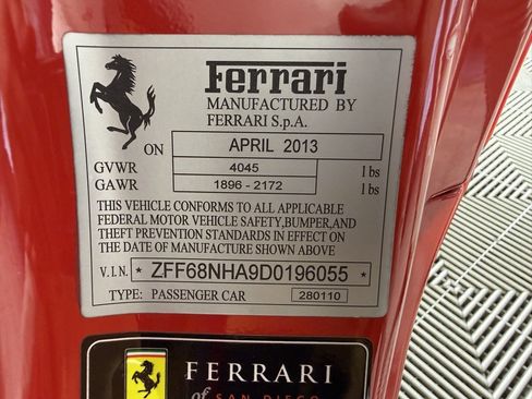 Certified 2013 Ferrari 458 Spider image 27