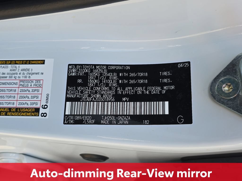 Certified 2025 Toyota Land Cruiser AWD/4WD image 41