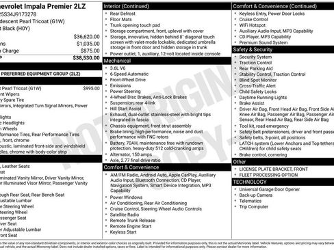 Used 2018 Chevrolet Impala Premier image 33