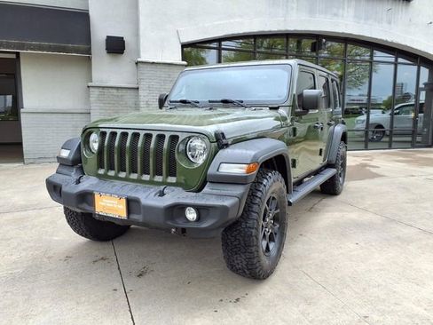 Certified 2021 Jeep Wrangler Unlimited Sport AWD/4WD image 3