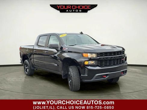 Used 2021 Chevrolet Silverado 1500 Custom Trail Boss w/ LPO, Dark Essentials Package image 10