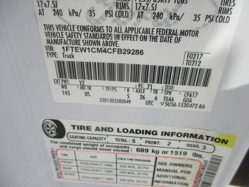 Used 2012 Ford F150 XLT w/ XLT Convenience Pkg RWD image 22