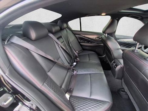 Used 2019 INFINITI Q50 Red Sport 400 w/ Sensory Package RWD image 19