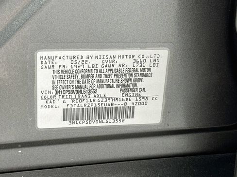 Certified 2022 Nissan Kicks S FWD image 30