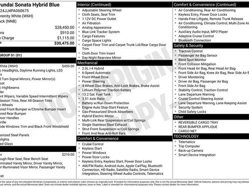 Used 2023 Hyundai Sonata Blue image 25
