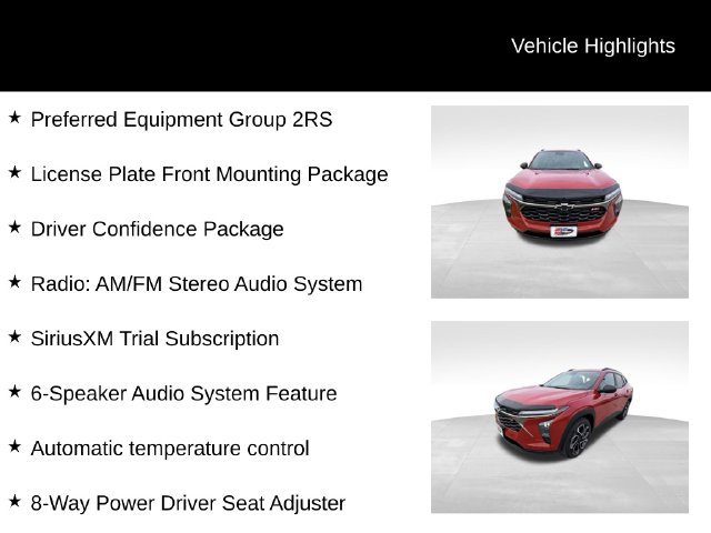 Certified 2026 Chevrolet Trax RS w/ Driver Confidence Package FWD image 13