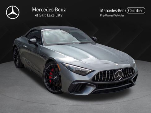 Certified 2023 Mercedes-Benz SL 55 AMG 4MATIC image 1