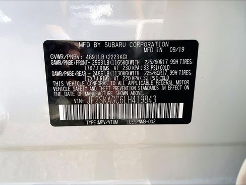 Certified 2020 Subaru Forester Premium w/ Popular Package #1 image 30