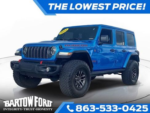 Used 2024 Jeep Wrangler Unlimited Rubicon AWD/4WD image 1