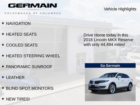 Used 2018 Lincoln MKX Reserve AWD/4WD image 5