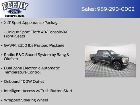 Certified 2023 Ford F150 XLT w/ Equipment Group 302A High AWD/4WD image 21