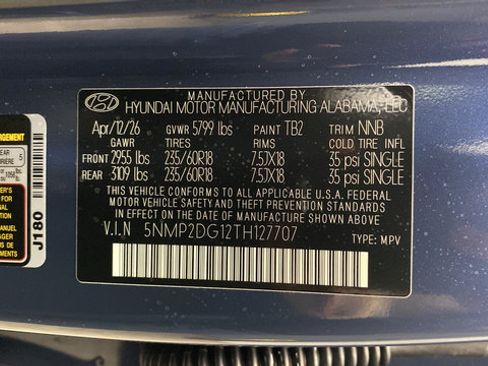 New 2026 Hyundai Santa Fe SEL AWD/4WD image 30