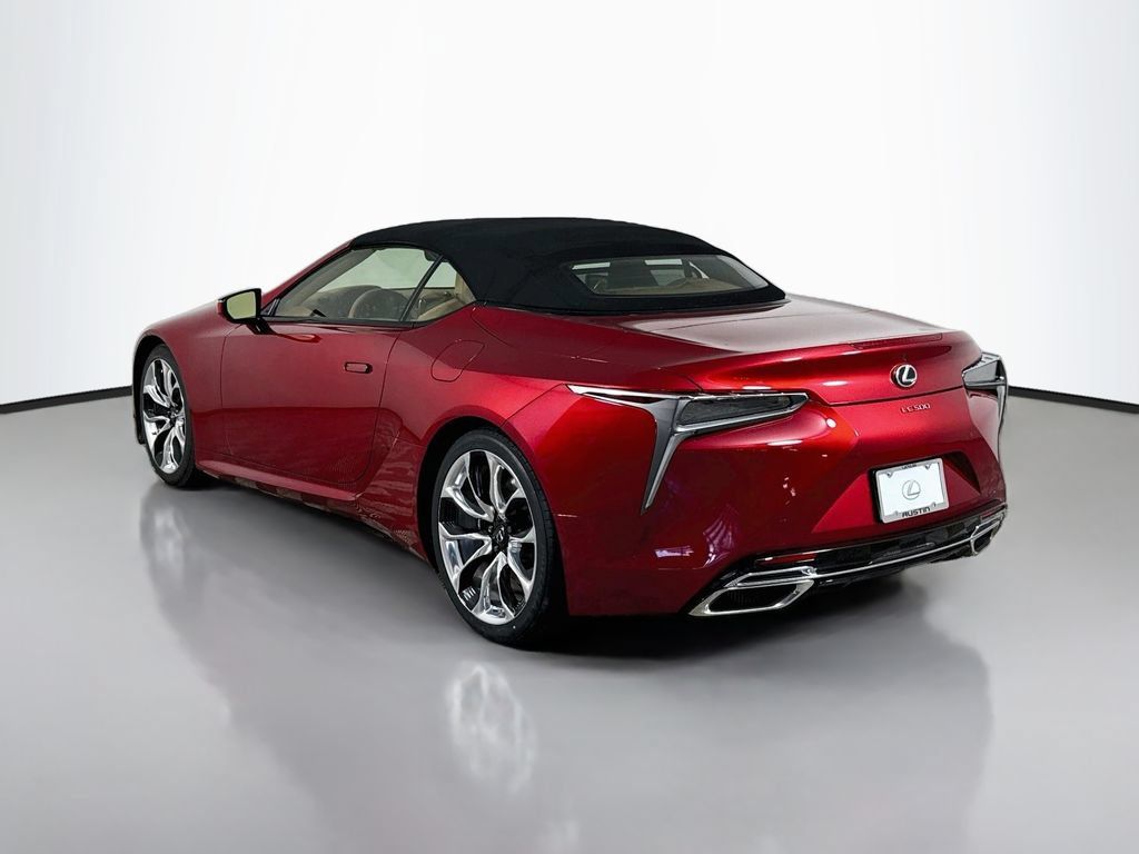 Certified 2021 Lexus LC 500 Convertible w/ Touring Package RWD image 7