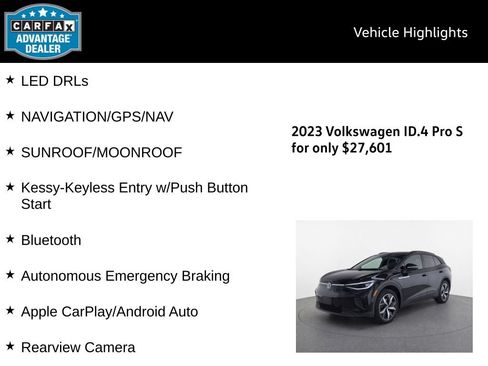 Certified 2023 Volkswagen ID.4 Pro S AWD/4WD image 5