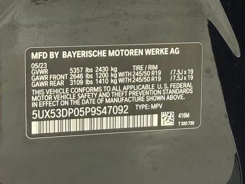 Used 2023 BMW X3 xDrive30i w/ M Sport Package AWD/4WD image 30