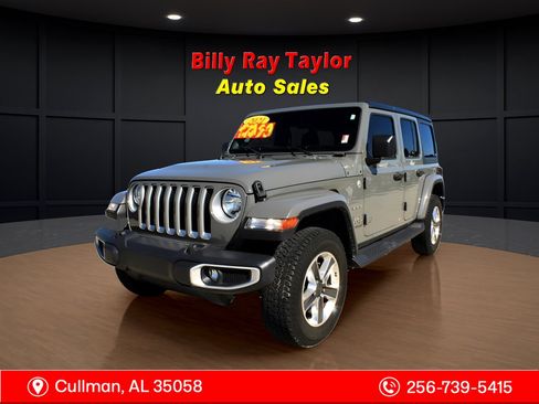 Used 2021 Jeep Wrangler Unlimited Sahara image 2
