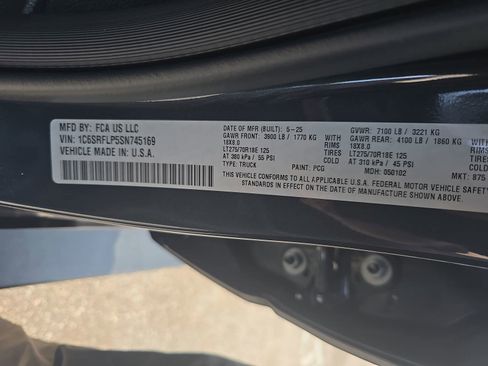 Used 2025 RAM 1500 Rebel w/ Rebel Level 2 Equipment Group image 39