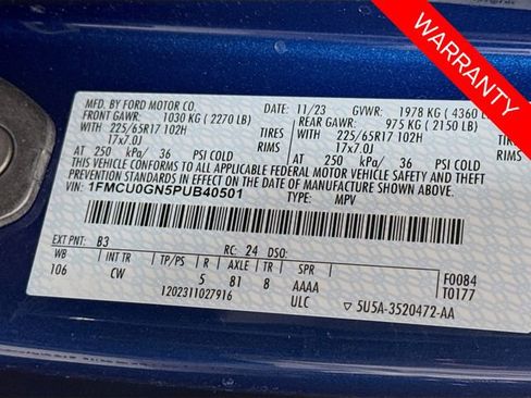 Certified 2023 Ford Escape Active w/ Tech Pack #1 image 32