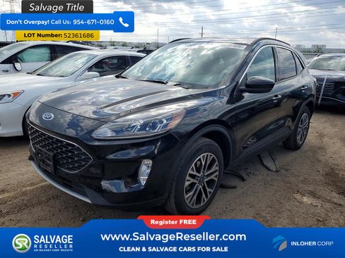 Used 2022 Ford Escape SEL AWD/4WD image 1