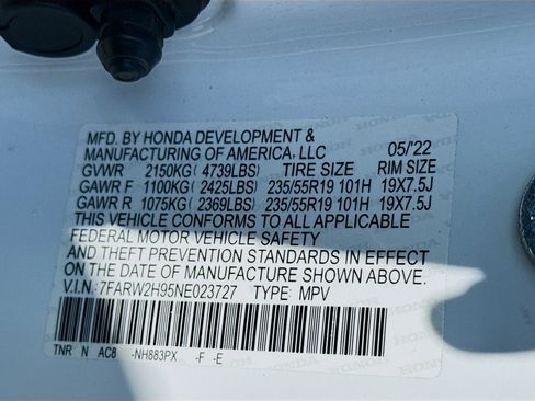 Certified 2022 Honda CR-V Touring image 39