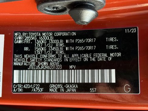 Used 2024 Toyota 4Runner TRD Pro AWD/4WD image 37
