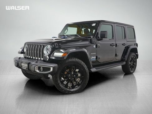 Used 2021 Jeep Wrangler Unlimited Sahara w/ Cold Weather Group image 1