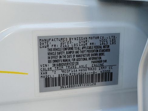 Certified 2024 Nissan Sentra SR FWD image 34