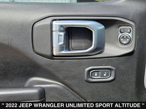 Used 2022 Jeep Wrangler Unlimited Sport AWD/4WD image 15